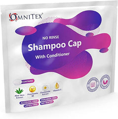 Max.Medsurge Omnitex Premium Rinse Free Microwaveable Shampoo Cap - Bath & Shower - British D'sire