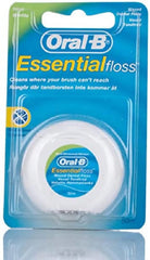Max.Medsurge Oral-B Essential Waxed Mint Floss, 50 m, Pack of 6 - Dental Care - British D'sire