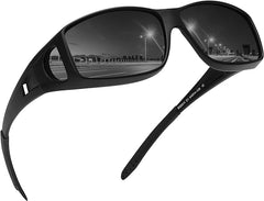 MEETSUN Fit Over Glasses Sunglasses for Men Women,Wrap Around Sunglasses Polarized 100% UV400 Protection - British D'sire