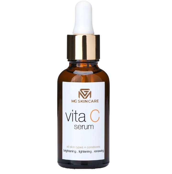 MG Skin Care - Vitamin C Serum for Face, Anti aging Facial, Vitamin C Serum for Smoother, Glowing and Firmer, Suitable to all Skin Types (Vegan) 30ml Secondary image
