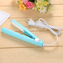 Mini Hair Straightener Curling Iron Straightening Iron 2 In 1 Hair Crimper Flat Iron Fashion Portable Styling Tools - Hair Care & Styling - British D'sire