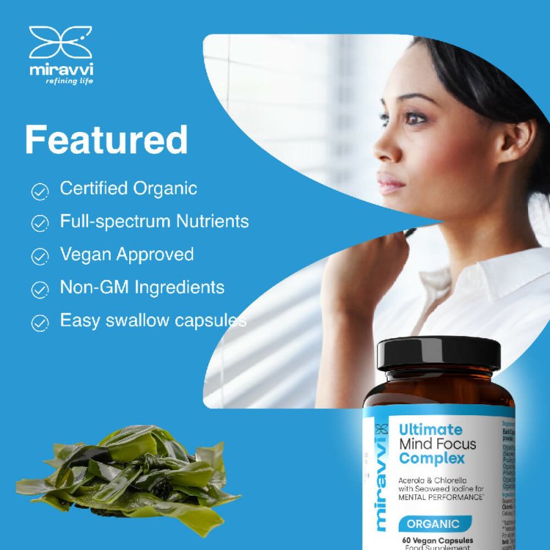 miravvi® Ultimate Mind Focus Complex - Vitamins & Supplements - British D'sire