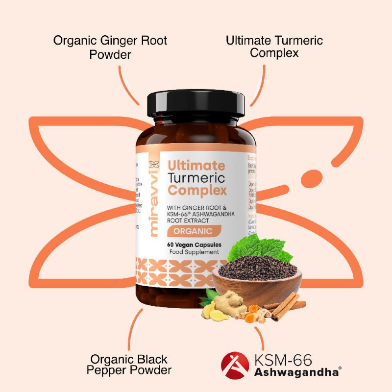 miravvi® Ultimate Turmeric Complex - Vitamins & Supplements - British D'sire