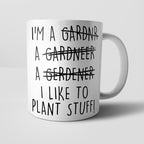 Misspelled Gardener Mug - M008 - Glasswares & Drinkwares - British D'sire