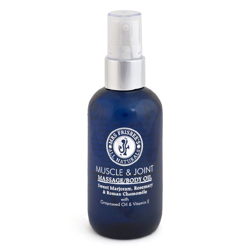 Mrs Frisbee’s All Naturals Muscle & Joint Massage / Body Oil, 100ml ...