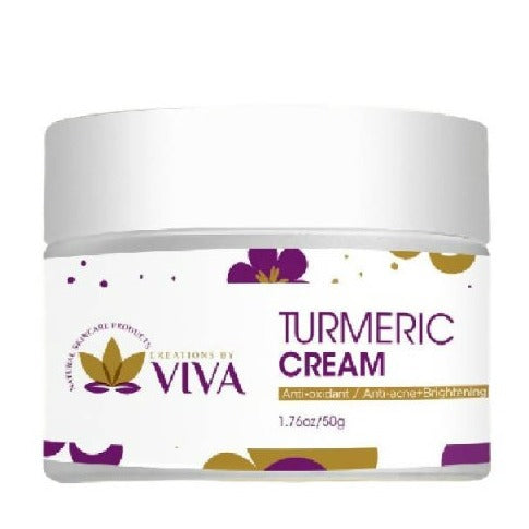Natural Skincare Products Creations by Viva - Turmeric Cream - Face Care - British D'sire