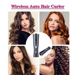 New Coming Automatic Curling Iron Air Curler Air Spin Ceramic Rotating Air Curler Air Spin N Wand Curl 1 Inch Magic Hair Curler - Hair Care & Styling - British D'sire