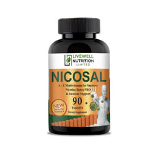 Nicosal A–Z Multivitamin & Mineral, Nicotine Detox Pro & Immune Support for Smoker and Ex-Smokers 90 Tablets Vegetarian and Vegan - Health and Wellness - British D'sire