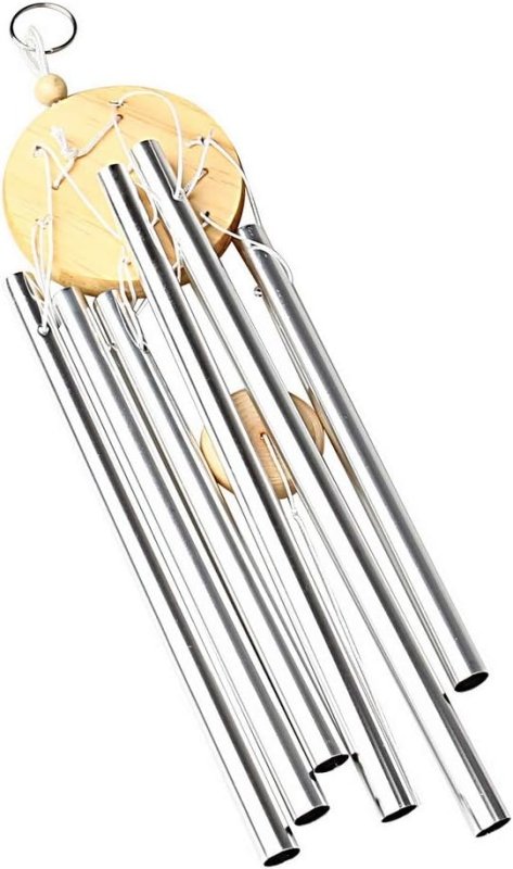 nuosen Wind Chime,Musical Bells Crafts Wooden Pendulum for Outdoor Garden and Home Decor Gift - British D'sire