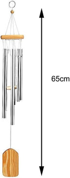nuosen Wind Chime,Musical Bells Crafts Wooden Pendulum for Outdoor Garden and Home Decor Gift - British D'sire