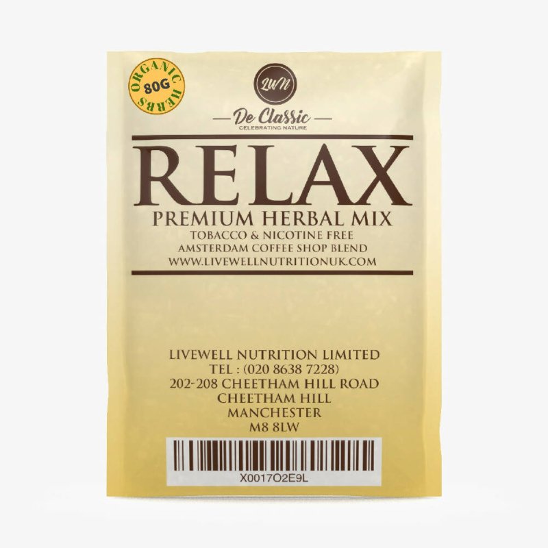 tobacco free smoking mix Organic Herbal Smoke Mix (RELAX) 100% Nicotine & Tobacco Free, Smoked Or Mix with Your Own (80grams) tobacco free smoking mix Organic Herbal Smoke Mix (RELAX) 100% Nicotine & Tobacco Free, Smoked Or Mix with Your Own (80grams)