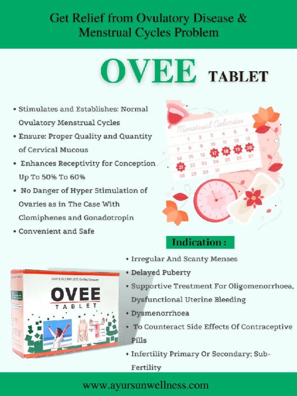 Ovee Fertility Complex Set 150 Tablets Hormone Balance Stimulate Ovulation, With Kaneka Ubiquinol Vegetarian for Egg Support 120 Softgel 100mg - Ayurvedic Medicine Supplement - British D'sire