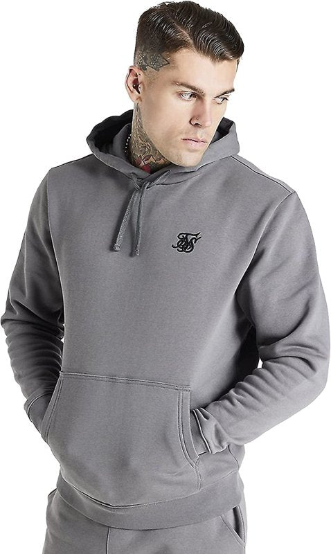 Overhead Mens Hoodie - Casual Gym Pullover Sweatshirt with Front Pocket - British D'sire