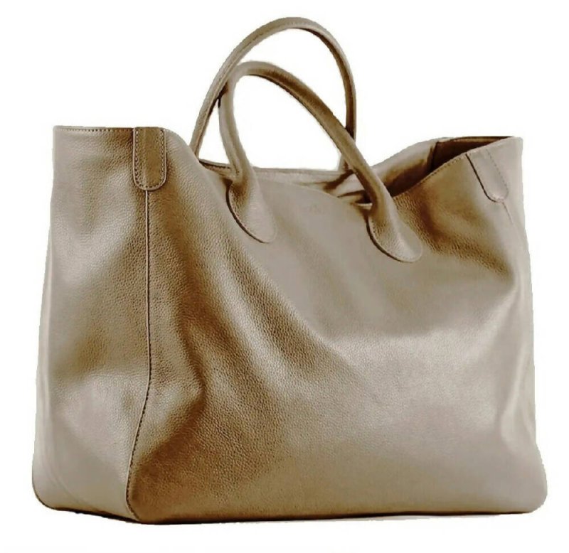 Oversized Leather Bag - Leather Bag - British D'sire