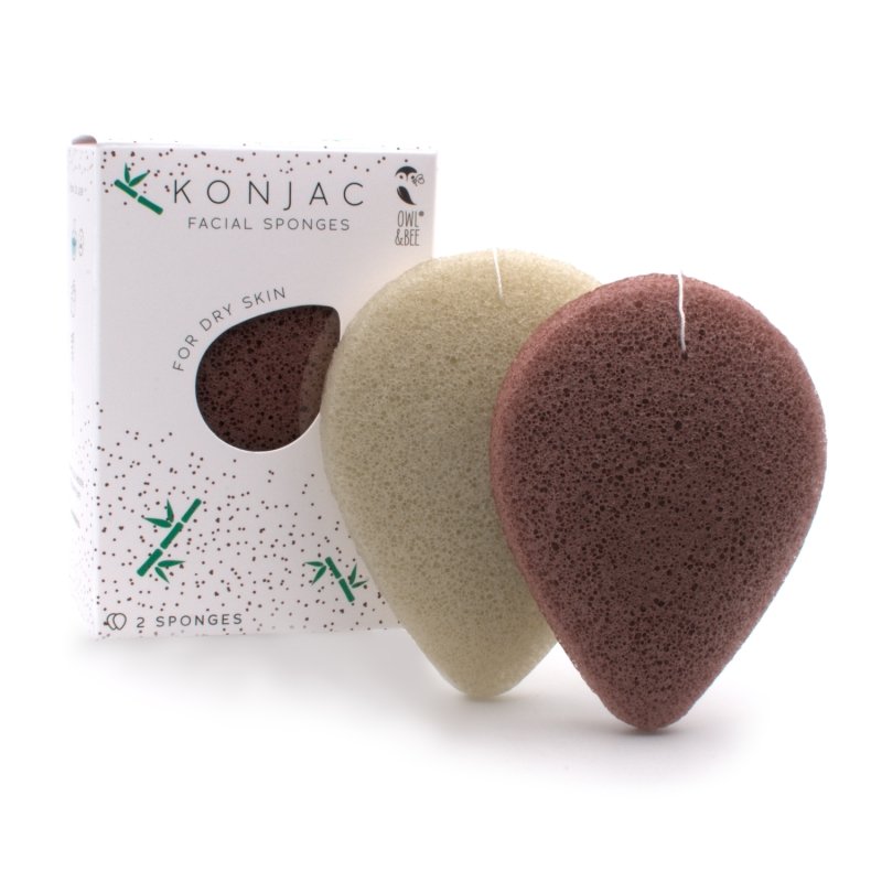 Owl & Bee For All Hair Types & Skin Shampoo, Conditioner, Body Scrub, Facial Cleansing Bar Bundle With Selective skin type Konjac Sponges - Skin Care Kits & Combos - British D'sire