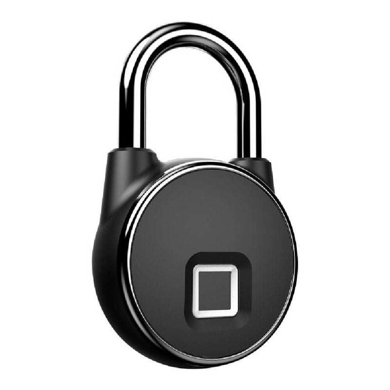 P22 Intelligent Waterproof Anti-theft Fingerprint Security Door Padlock Secondary image