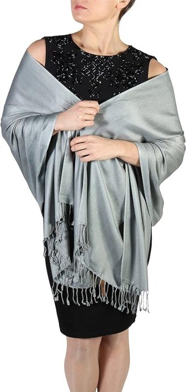 Pashmina Shawls and Wraps for Ladies - Perfect Evening & Wedding Accessory for Women - British D'sire