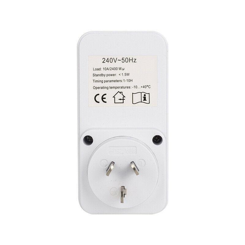 PDTO New Digital Timer Switch Automation Power Socket Electric Countdown Timer 240V - Bottles & Thermos - British D'sire