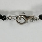 Pearlz Gallery 925 Sterling Silver Black Spinel Necklace - Necklaces & Pendants - British D'sire