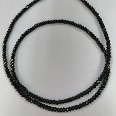 Pearlz Gallery 925 Sterling Silver Black Spinel Necklace - Necklaces & Pendants - British D'sire