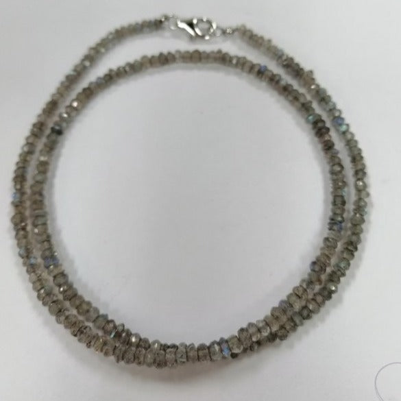 Pearlz Gallery 925 Sterling Silver Labradorite Necklace - Necklaces & Pendants - British D'sire