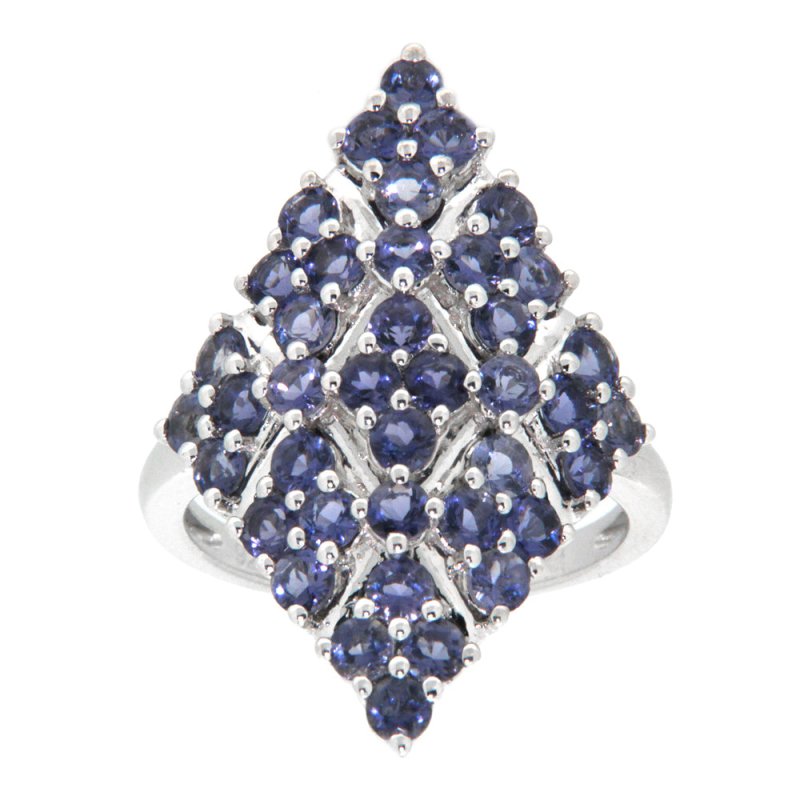 Pearlz Gallery Iolite Sterling Silver Fashion High Polish Ring - Rings - British D'sire