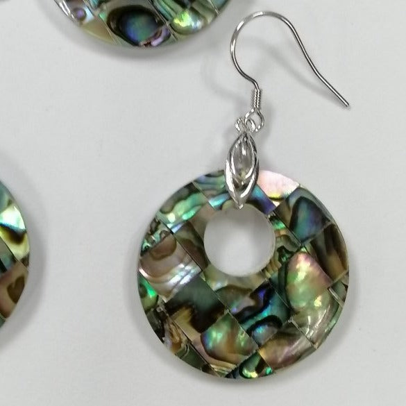 Pearlz Gallery Ladies Abalone Earring & Pendant Set - Earrings - British D'sire