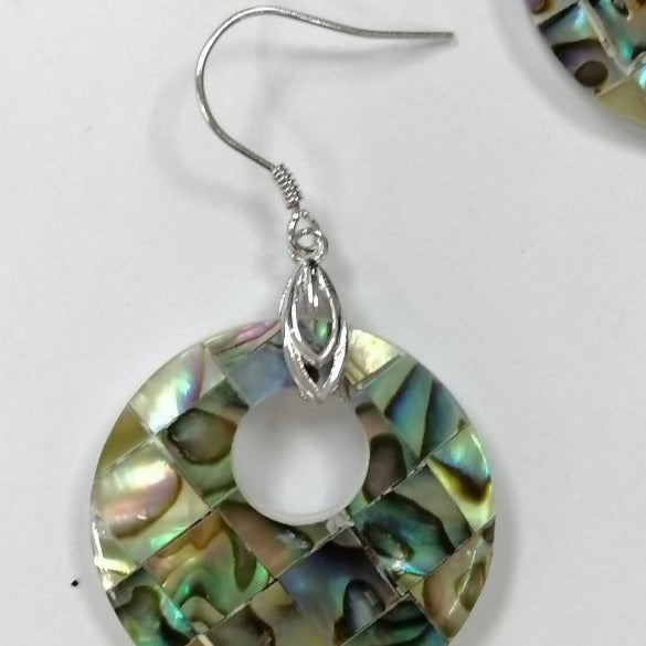 Pearlz Gallery Ladies Abalone Earring & Pendant Set - Earrings - British D'sire