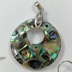 Pearlz Gallery Ladies Abalone Earring & Pendant Set - Earrings - British D'sire