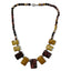 Pearlz Gallery Ladies Graduation Round Layout Mookite Necklace - Necklaces & Pendants - British D'sire