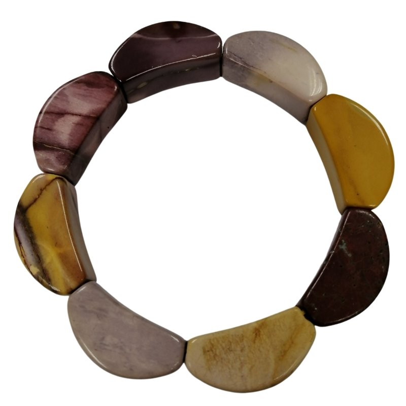Pearlz Gallery Ladies Mookite Stretch Bracelet - Bracelets & Bangles - British D'sire