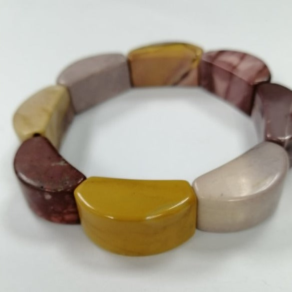 Pearlz Gallery Ladies Mookite Stretch Bracelet - Bracelets & Bangles - British D'sire