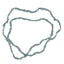 Pearlz Gallery Ladies Oval Aquamarine Knotted Necklace - Necklaces & Pendants - British D'sire