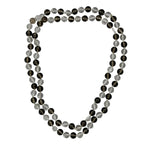 Pearlz Gallery Ladies Round Smoky Quartz Endless Necklace - Necklaces & Pendants - British D'sire