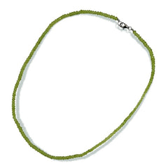 Pearlz Gallery Ladies Semi Beads Sterling Silver Necklace - Necklaces & Pendants - British D'sire