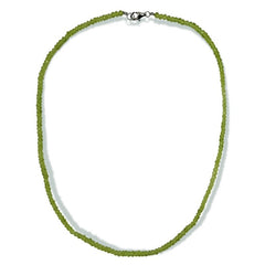 Pearlz Gallery Ladies Semi Beads Sterling Silver Necklace - Necklaces & Pendants - British D'sire
