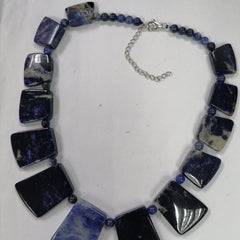 Pearlz Gallery Ladies Sodalite Necklace - Necklaces & Pendants - British D'sire