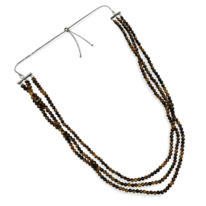 Pearlz Gallery Ladies Sterling Silver Charoite Roundell Chips Necklace - Necklaces & Pendants - British D'sire