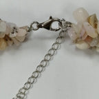 Pearlz Gallery Lobster Clasp 13mm Chisp Pink Opal Knitted Necklace - Necklaces & Pendants - British D'sire
