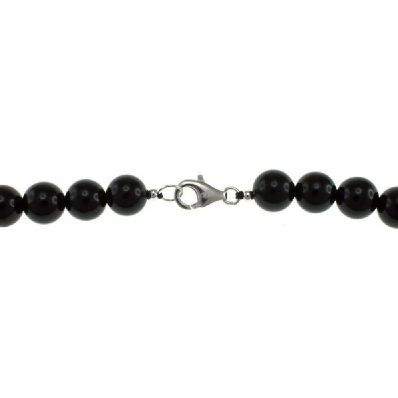 Pearlz Gallery Pink and Black Agate Necklace - Necklaces & Pendants - British D'sire