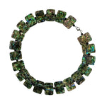 Pearlz Gallery Rectangle Black Onyx & Abalone Round Necklace - Necklaces & Pendants - British D'sire