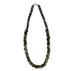 Pearlz Gallery Round Fancy Jasper 3 Lines Twisted Necklace - Necklaces & Pendants - British D'sire