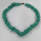 Pearlz Gallery SS 925 4 Row Twisted Necklace - Necklaces & Pendants - British D'sire