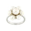 Pearlz Gallery White Freshwater Pearl Flower Cluster Round High Polish Ring - Rings - British D'sire