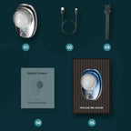 Portable Digital Razor Mini Washable Electric Shaver(Gradient Blue) - Electric Shaver - British D'sire