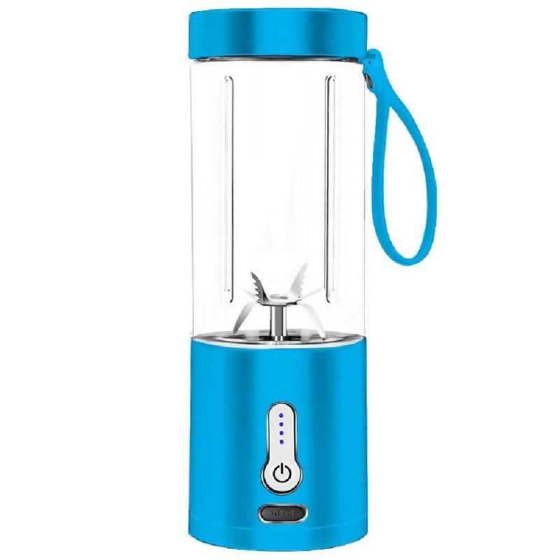 Portable Multifunctional USB Rechargeable Juice Extractor Cup Mini Electrical Juicer(Blue) - Juice Extractor Cup Mini Electrical Juicer - British D'sire