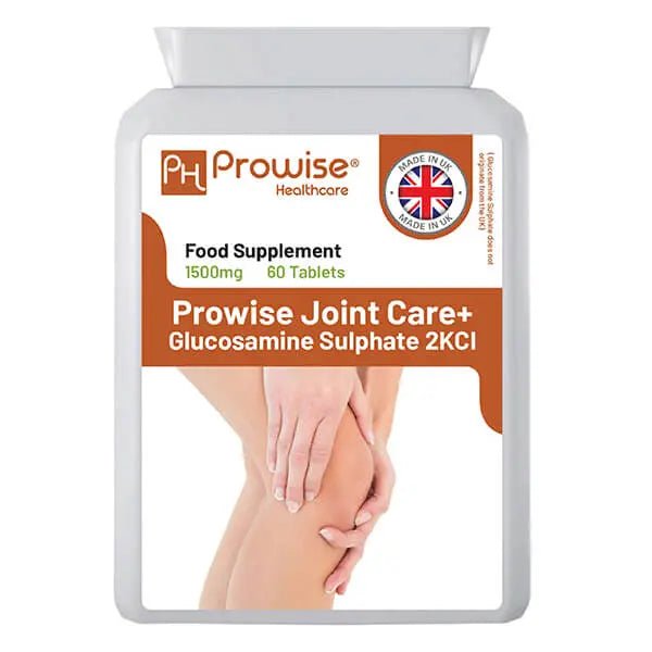 Prowise Healthcare Glucosamine Sulphate 2KCL 1500mg 60 Tablets I High Strength 2 Months Supply I Made in the UK by Prowise Healthcare - British D'sire