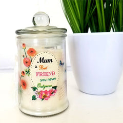 Pure Essence Greetings Best Friend Mum Candle - Candles & Lanterns - British D'sire