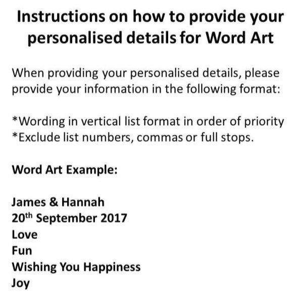 Pure Essence Greetings Best Man Word Art Personalised Ceramic Plaque - Signs & Plaques - British D'sire