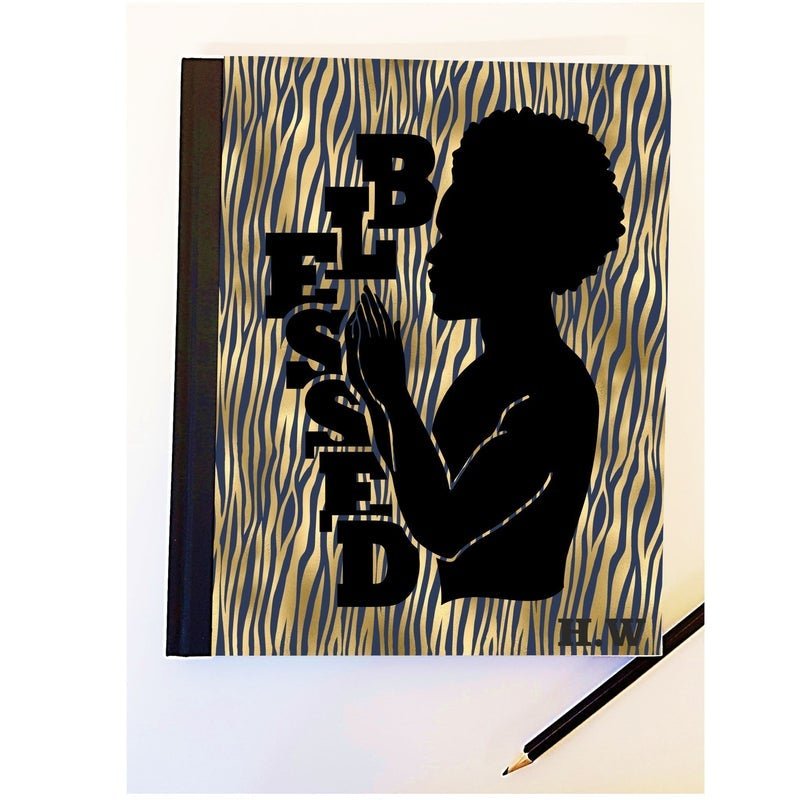 Pure Essence Greetings Blessed Men's Personalised Notebook - Personal Organizer - British D'sire